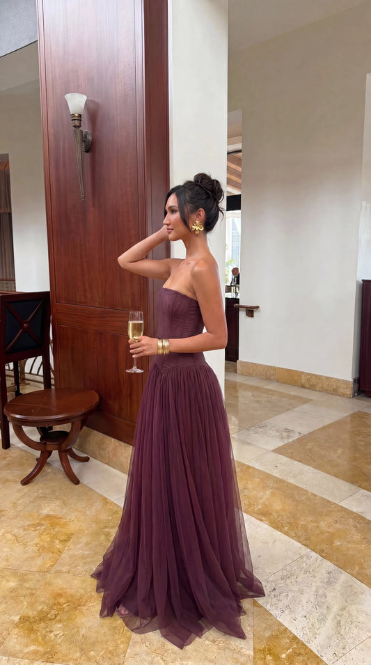 Paloma | Corset-Bodice Maxi Dress, product image 2