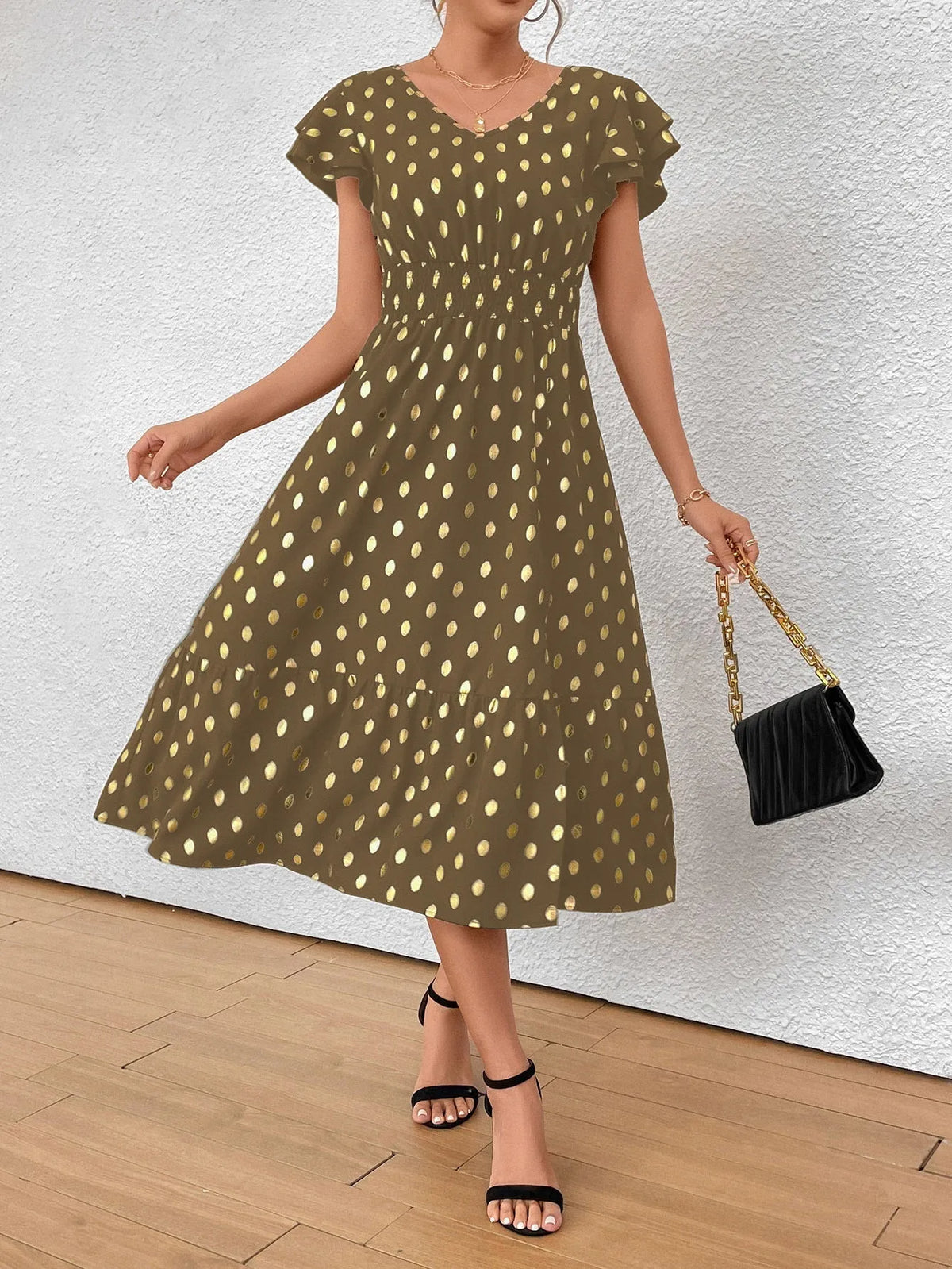 Maxi Dress | Women's Elegant Ruffle Felix, product image 11
