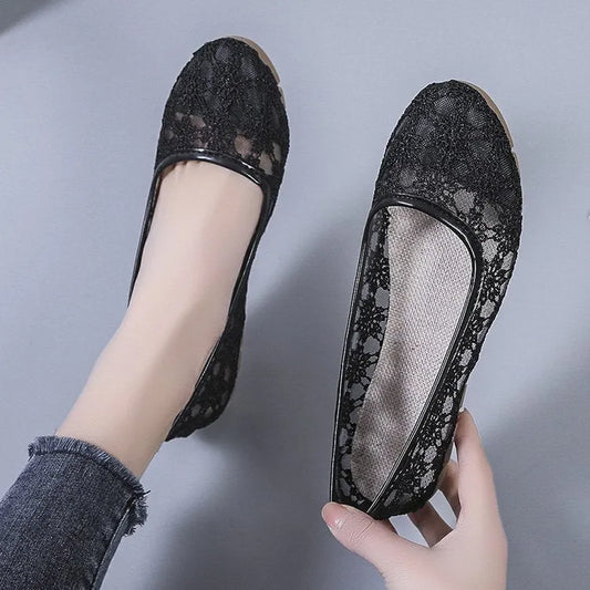 Ballet Flats | Women's Lace Elegant Avery, product image 2