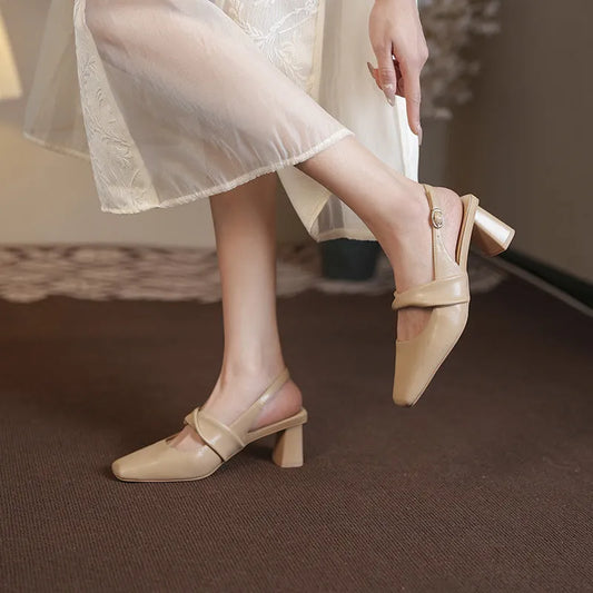 Block Heel | Women's Elegant Slingback Oscar, product image 2