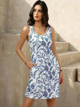 White/Blue