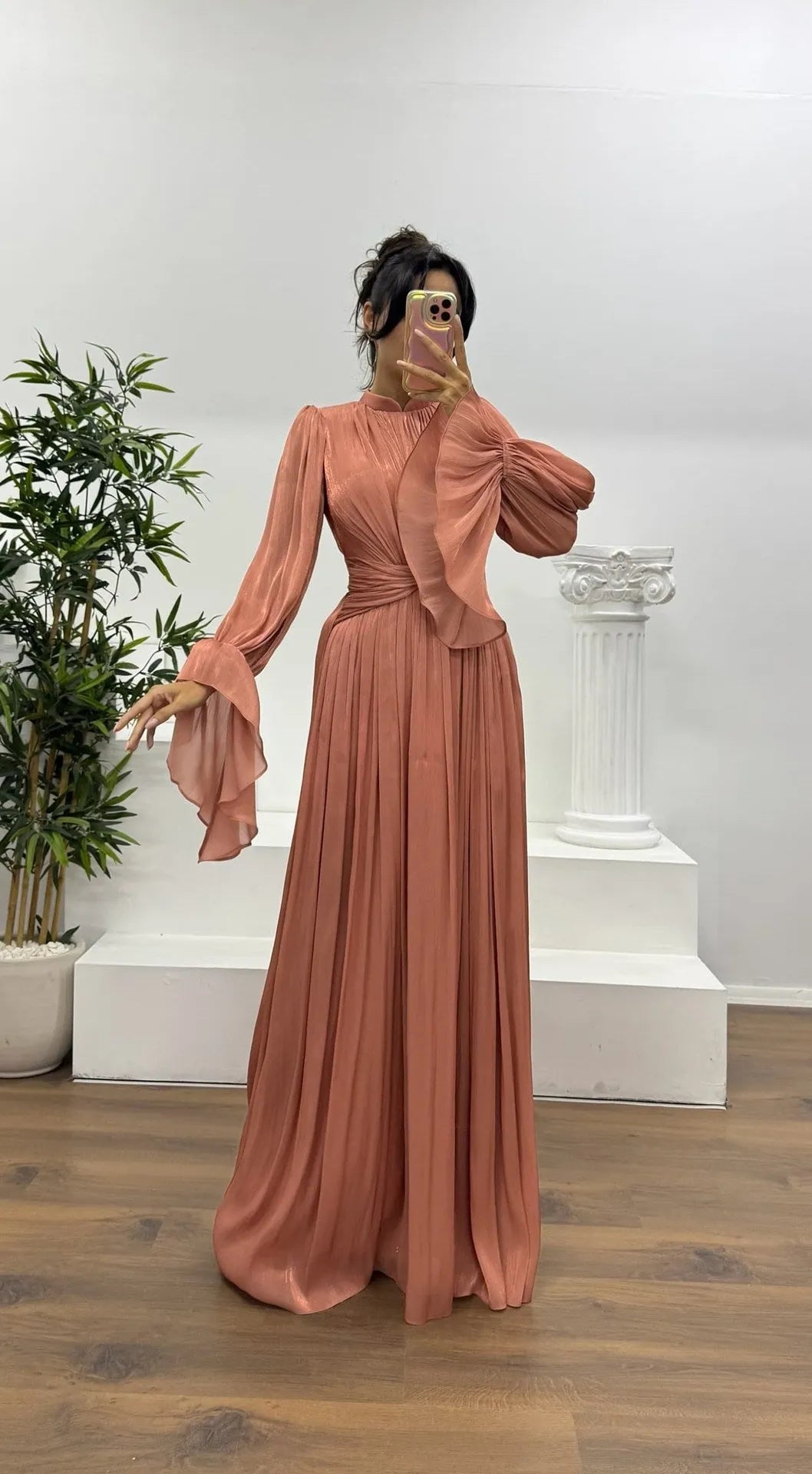 Maxi Dress | Women's Draped Elegant Mason, product image 8