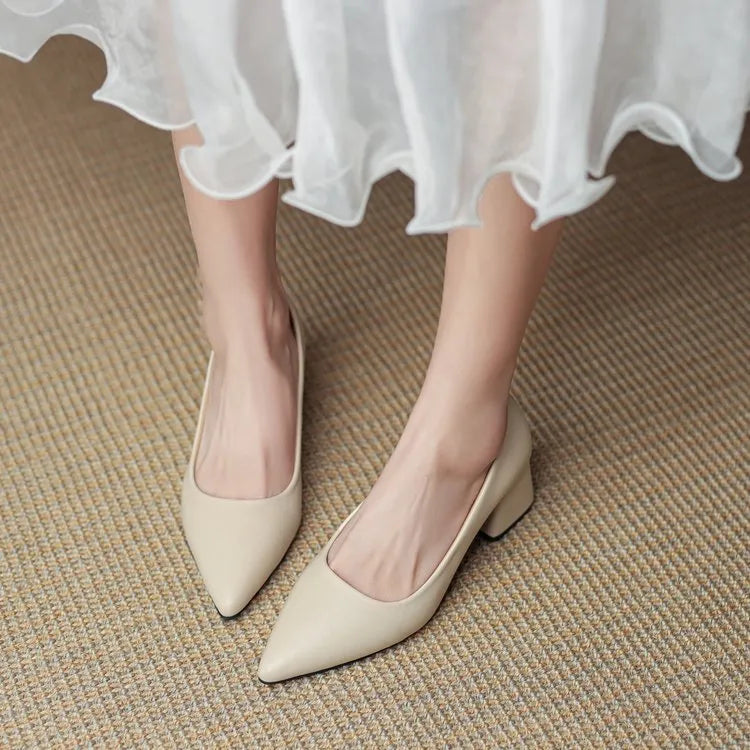 Block Heel | Women's Elegant Leo Style Edit, product image 2
