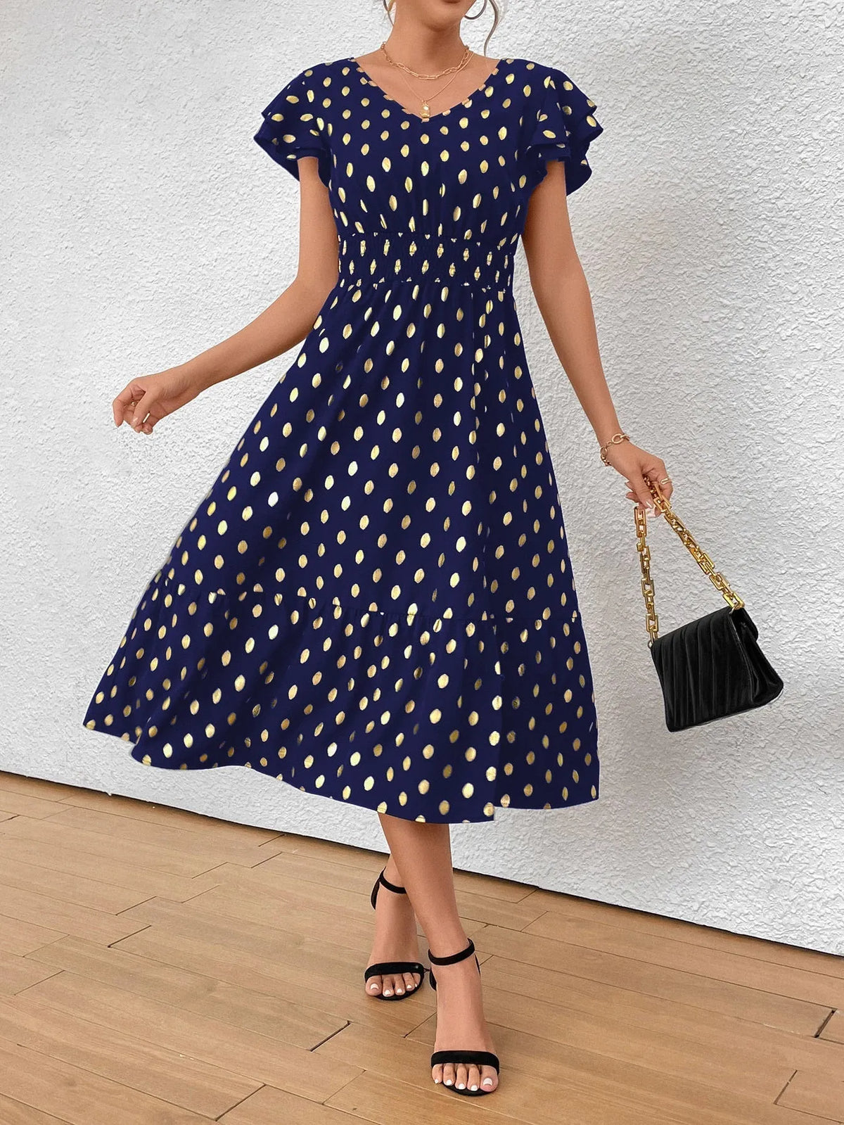 Maxi Dress | Women's Elegant Ruffle Felix, product image 9