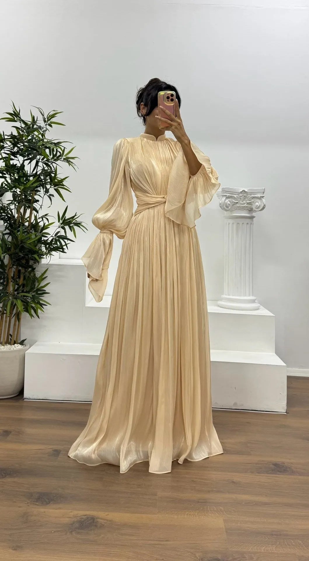 Maxi Dress | Women's Draped Elegant Mason, product image 10
