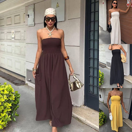 Strapless Maxi Dress | Women's Elegant Emma
