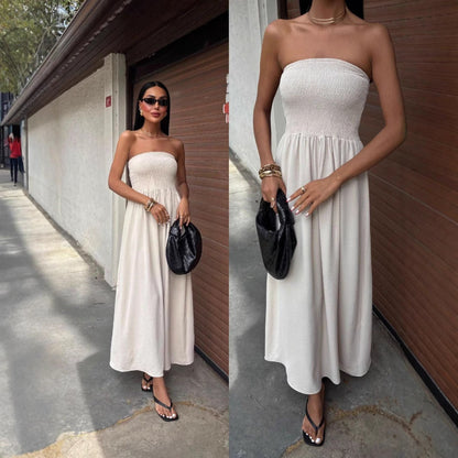 Strapless Maxi Dress | Women's Elegant Emma