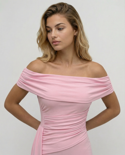 Maxi Dress | Women's Off-Shoulder Elegant