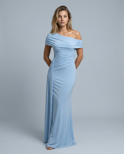 Maxi Dress | Women's Off-Shoulder Elegant