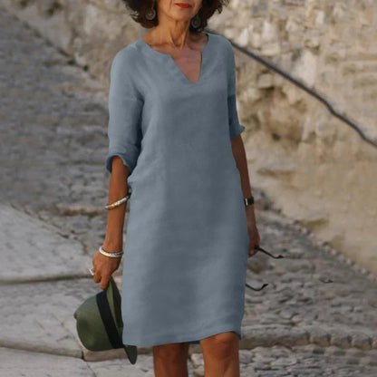 Summer Dress | Women's V-Neck — product view 11
