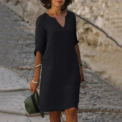 Summer Dress | Women's V-Neck — product view 14