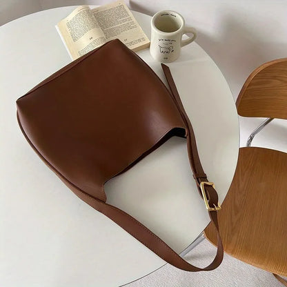 Shoulder Bag | Women's Buckle-Strap Design — product view 4