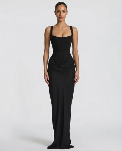 Glamorous Fitted Formal Evening Maxi Dress — product view 12
