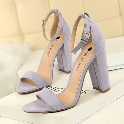 Block Heel | Women's Elegant Buckle Henry, product image 7