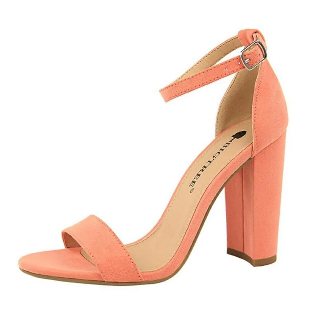Block Heel | Women's Elegant Buckle Henry, product image 5
