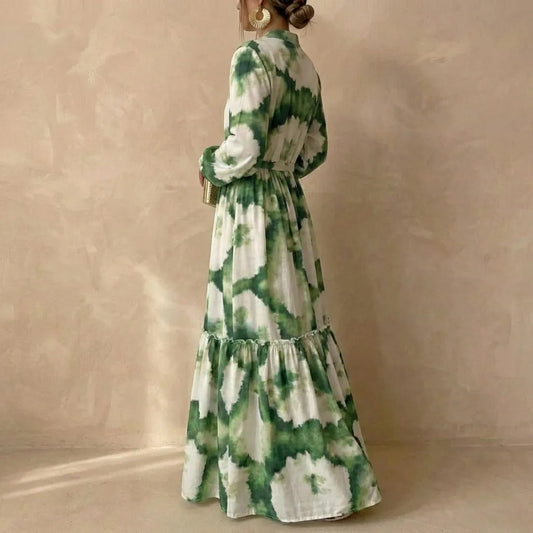 Maxi Dress | Women's Floral Long-Sleeve Boho, product image 2
